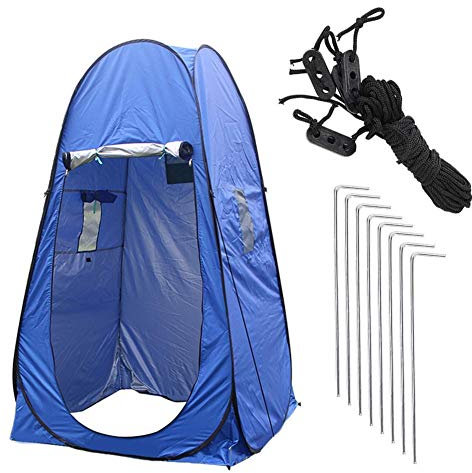 Hellycuche Pop-Up-Zelt, tragbare Toiletten für Erwachsene, Dusche, Privatsphäre, WC-Zelt, Strand, tragbar, Wechseln, Camping, Pop-Up-Zelte, Zimmer, Sonnenschutz, Baby, Outdoor, Rucksack, Überdachung