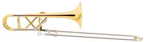 Lechgold QP-20GLQuartposaune Goldmessing, Modell: QP-20GL, Stimmung: Bb/F | Handgehämmertes Schallstück aus Goldmessing, Korpus aus Goldmessing, Züge aus Neusilber, Original Minibal-Gelenk, Bohrung: 13