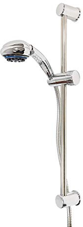 Duschstange mit Handbrause 8 Funktionen Metall Duschschlauch Brause Handbrause