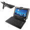 LICHONGGUI Custodia in Pelle Universale for Tablet PC da 8 Pollici con Tastiera in plastica USB (Nera)