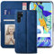YATWIN Cover Compatibile con Huawei P30 Pro, Flip Custodia Portafoglio in Pelle Premium Slot, Interno TPU Antiurto, Supporto Stand, Stile Libro e Chiusura Magnetica per Huawei P30 Pro - Blu
