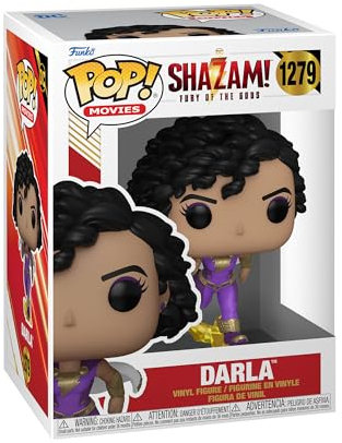 Funko Pop! Movies: Shazam 2 - Darla- Figurine en Vinyle à Collectionner - Idée de Cadeau - Produits Officiels - Jouets pour Les Enfants et Adultes - Movies Fans