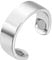 BEAUTYBIGBANG Magnetfeldtherapiering, Magnetischer Schmuck-Magnetring für Frauen mit 2 starken Magneten verstellbar Weiblicher Magnet Schmuck Fingerbekleidung (Silber)