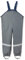 Playshoes Salopette de Pluie Unisexe pour Enfant avec Doublure Polaire Coupe-Vent et imperméable, Gris foncé, 104