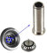 Qrity 2 Piezas Fregadero de Cocina de Acero Inoxidable, Colador, Tornillo de 45 mm para ASIN B06XBSS8QJ, B0725M4MY4, B07DFDLWLK, B07DPPGWBQ, B07R9Y3CVG