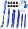Wetado Auto Trim Removal Tool Set, 16 Pcs Auto Car Trim Tool Kit Plastic Pry Tool Kit for Car, Clip, Audio, Dashboards, Door Panel Window Molding Fastener Remover Tool Kit