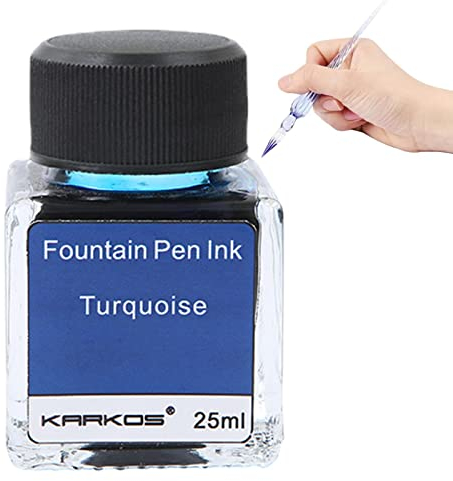 Pomrone Kalligraphie-Stift-Tinte - 10 Farben Füllfederhalter Tinte - Tintenflaschen für Kunstschreiben, Schreibwaren für die Schule, Tinte für Schüler, die Kunstkalligraphie