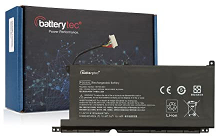 Batterytec Batteria di ricambio per HP PG03XL Pavilion Gaming 15-DK 15-dk0020TX 15-dk0210TX 15-dk0221TX 16-a0005TX 16-a0006TX 16-a0008TX HSTNN-OB1I HSTNN-DB9G L48430-AC1 L48430-AC2 L48495-005
