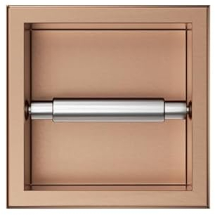 Badland Unterputz Wandnische WC Toilettenpapierhalter Wall Box Paper 1 Kupfer Wandmontage Klopapierhalter