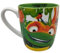 CYP Brands Tartarughe Ninja - Tazza, Colazione, Tazze divertenti, Michelangello, Colore Bianco, Prodotto Ufficiale