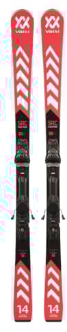 Völkl RACETIGER SRC + VMOTION3 10 GW Slalomcarver Ski Fortgeschrittene 23/24 rot NEU rot Gr. 163