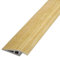 PVC Schwellenrampe,Selbstklebende,Boden Übergangsleiste,Schwelle Reduzierstück,Abschluss Übergangsprofil höhenausgleich,Abdeckleisten, Übergangsschiene,Teppichkantenleiste (E, 1meter × 1.5cm)