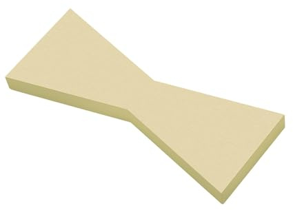 Create idea Fliege aus massivem Messing, 50 mm x 20 mm x 4 mm, Schlitzschneiden, Holzfliege, professionelle Schmetterlingseinlage, Schmetterlingseinlage für Fliege, Inlay, Holzbearbeitung