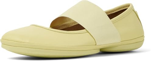Camper Women's Right Nina 21595 Mary Jane, Lt/Pastel Yellow 260, 4 UK