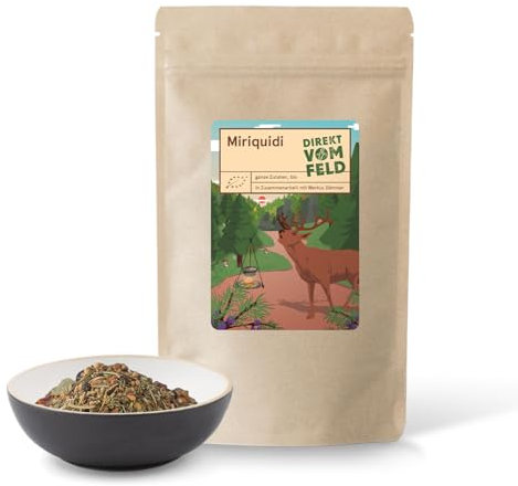 Direkt vom Feld® Miriquidi-Rub | Der Geschmack des sächsischen Urwalds | BIO, ganze Gewürze | 125g Nachfüllpack