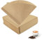 300 Stück Kaffeefilter Papier, V60 Filter 02, Filter 02 Kaffeefilter, Coffee Papierfilter Brown, Kaffeezubehör für Zuhause Büro Filterbecher Handfilter