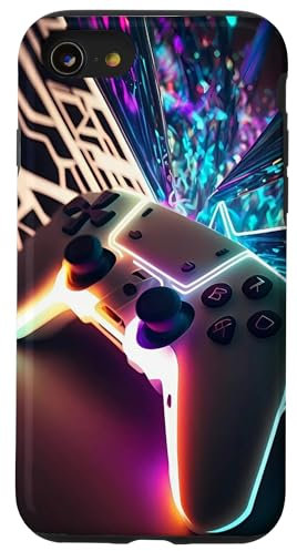 Aesthetic Controller Graphic Gaming Video Games Boys Teens Case for iPhone SE (2020) / 7 / 8