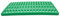 Toddmomy Kaninchen Käfig Bodenmatte Isolation Mat Für Kaninchenkäfige Leckageplatte Für Kaninchenfüße Grüne PVC Matte Für Einen Sauberen Käfigboden