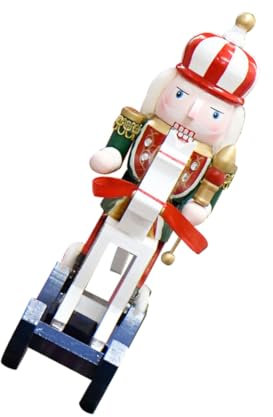 Cabilock Adornos De Cascanueces De Madera Soldado Cascanueces Tradicional De Decoración Navideña para Centro De Mesa Árbol De Navidad