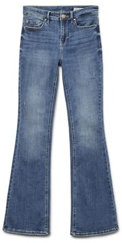 VERO MODA Female Ausgestellt VMFLASH Mid Rise Ausgestellt Jeans