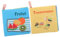 Sosoport 2 Libros De Baño Suaves Para Bebés De 0 A 6 Meses Libros De Tela Para La Bañera Libros Para Bebés Libros Para La Hora Del Baño Libros De Actividades Para Bebés Libros