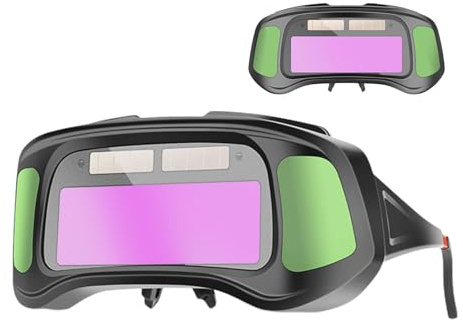 Qiwieod Schweißbrille Solarbetriebener