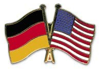 Deutschland-USA Freundschafts Pin