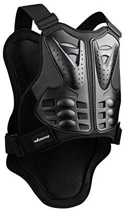 Webetop Mountain Bike Chest Protector for Men Motorcycle Armor Vest Protector for Adult Dirtbike Off-Road Racing MTB L