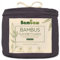 Bambaw Bambus Betttuch ohne Gummizug 180x290 cm, Anti Milben für Allergiker-Bettwäsche, atmungsaktive Bettlaken Sommer, 100% Bambus Bettlaken, kühlende Bettwäsche (Anthrazit)