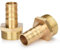 Drado Schlauchtülle aus Messing, Messing Schlauchanschluss Stecker Adapter 3/4 AG x 1/2 Tülle (14mm) 2 Stück