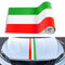 198,1 x 15 cm Italien-Flagge, Farbstreifen-Aufkleber, Dekoration, DIY, modifizierter Streifen-Aufkleber, wasserdichte Dekoration für Motorhaube, Dach, Seitenkotflügel, Frontgrill, vordere und hintere