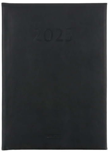 Herlitz Cheftimer A5 schwarz 2025