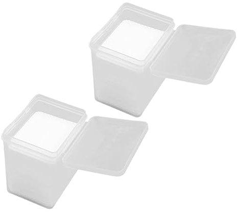 PATKAW 2 Boxes Grafting Eyelash Cotton Adhesive Wipes for Lash Glue Adhesive Wipes Lash Lint Lash Adhesive Wipes Eyelash Extension Wipes Lash Glue Wipes Nail Wipes Non-Woven Fabric White