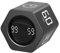 QUMOX Temporizador Pomodoro F6 con Sensor de Gravedad – Cubo Hexagonal Digital con Alarma Silenciosa, Vibración y Sonido – 1/5/10/30/60 Minutos y Cronómetro – Recargable, Ideal para Oficina, Estudio,