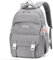 JANSBEN Wasserdichter Schulrucksack für Mädchen & Jungen, Mehrfachfach-Rucksack für Schule & Reisen, Bequeme Schultasche Ideal für 10-Jährige Kinder, Teenager & 5. Klasse, Grau