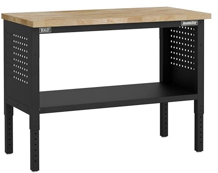 Sealey Superline PRO® Modular Workbench with Wooden Worktop & Adjustable Height 1265mm - APMWB50W