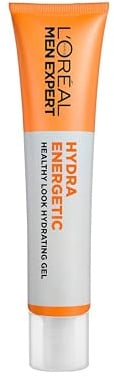 L'Oréal Men Expert Healthy Look, erfrischendes Gesichtsgel für Männer, für einen gesunden und wachen Teint, leichte Bräune & 24h Feuchtigkeit, Herren Gesichtsgel mit Vitamin C, Hydra Energy, 40 ml