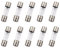 COOLOOdirect 10 Stück F10AL Flachsicherung 10 A 10 A 125 V Glassicherungen 5 x 20 mm (125 Volt F10A)