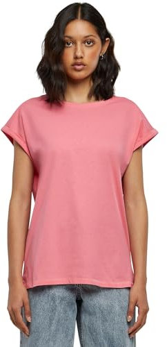 Manches Courtes Retroussées, Épaules Tombantes , Coupe Ample, 100% Coton Jersey, Doux et Confortable