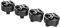 Parrot - Motor Kit for Anafi Drone - 2 Clockwise Motors + 2 Anti-clockwise Motors + 12 Screws + Mounting Tool - Brushless Motors