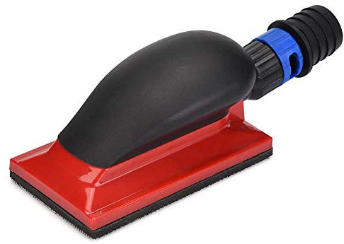 Hand Sanding Block, Dust Hand Sanding Pad with Design, 70x125mm, 9 Holes, for Wood Polishing, Vacuum Cleaner, etc