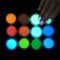 13 Boxes Pigment Nail Powder, Neon Fluorescent Nail Powder - Glitter Glow in Dark Colorful Chrome Pigment Glimmer Dust Nail Art Decoration