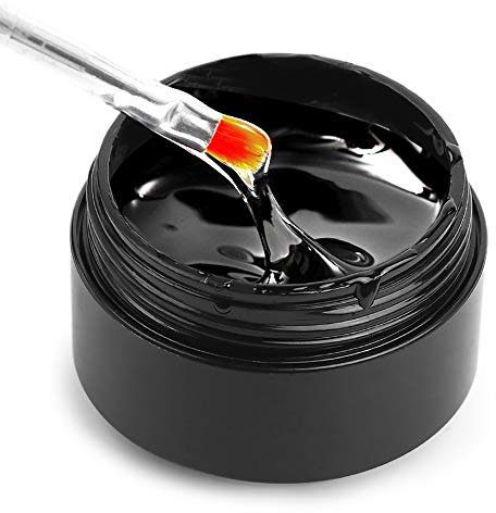 Tickas Nail Extension Gel - Nail Art Rhinestone Glue 4-in-1 Nail Extension Gel Adhesive Gem Jewelry Diamond Polish UV Gel Builder Gel Nail Art Glue Nail Salon Tool