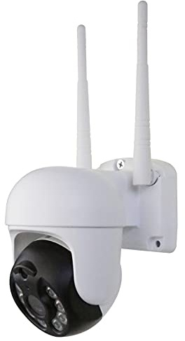 WOLF-GUARD Wireless 2.4GHz WiFi CCTV Security Camera, 1080P | Mini Smart PTZ IP Dome Camera, Outdoor, Night Vision, Waterproof, Motion Detection
