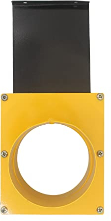 Trappe guillotine obturation tuyau aspiration copeaux aspirateur d'atelier bois buse à tirette d'obturation collecteur sciure