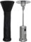 Dellonda Freestanding Gas Patio Heater 13kW with wheels for Commercial & Domestic Use, Supplied with Cover, Stainless Steel - DG221