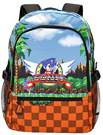 Sega-Sonic Play-FAN HS Fight Rucksack, Braun