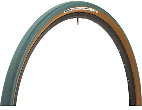 Panaracer Reifen King Slick Colour Edition TLC Gravel Tyre, Astral Blue/Brown, 700 x 38c