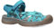 KEEN Damen Rose Casual Closed Toe Sandalen, Sea Moss/Tie Dye, 40 EU