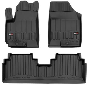 OMAC Gummi Fußmatten kompatibel mit Kia Venga 2009-2019 Premium TPE 3D Automatten 3tlg